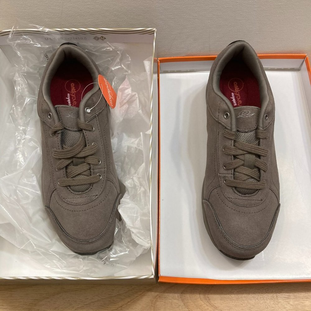 Easy Spirit women's tan suede anti-gravity size 8M walking shoes, NIB